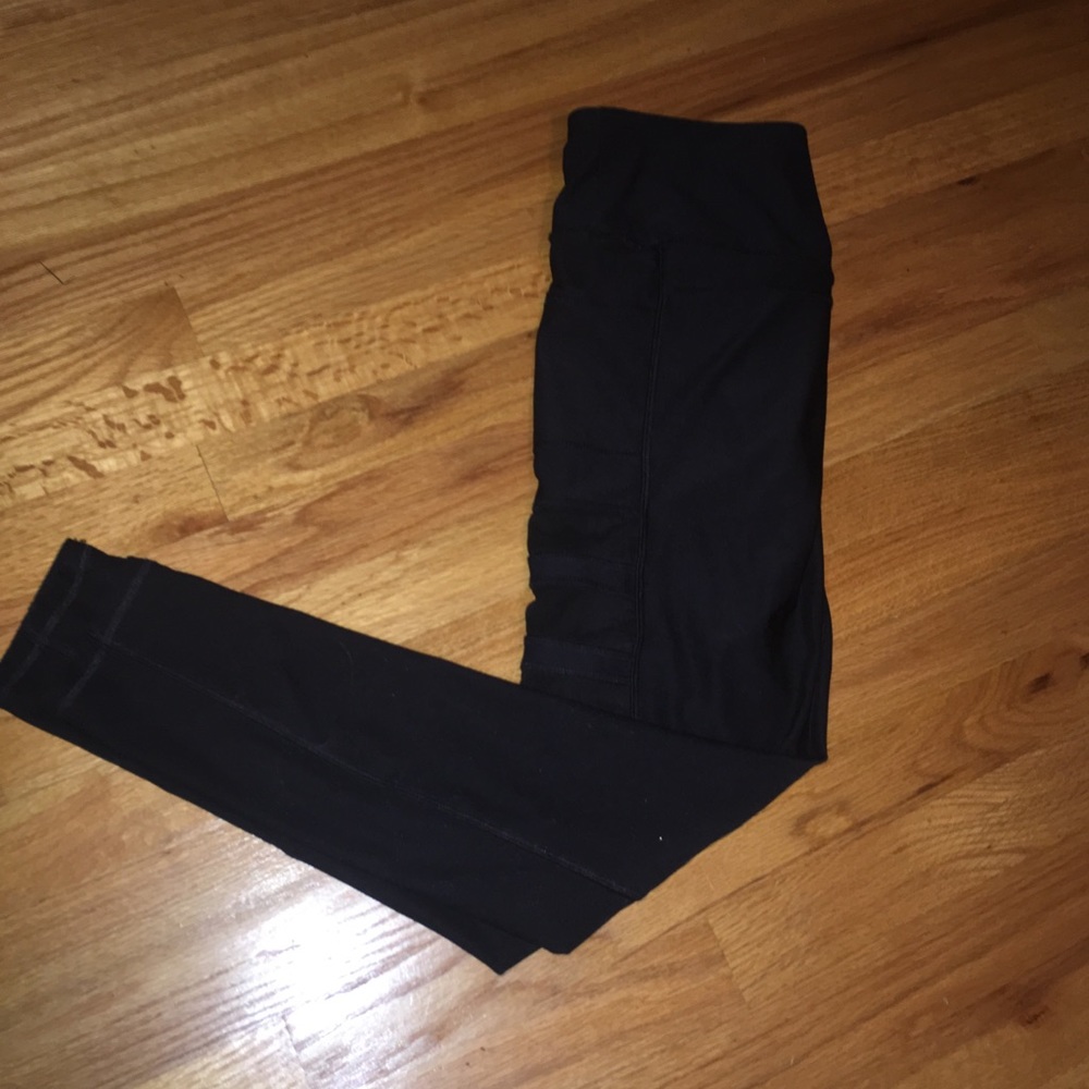 Mesh Black Leggings